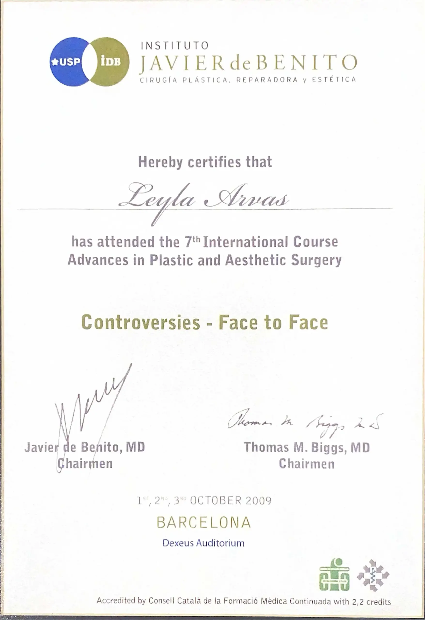 Certificate 2