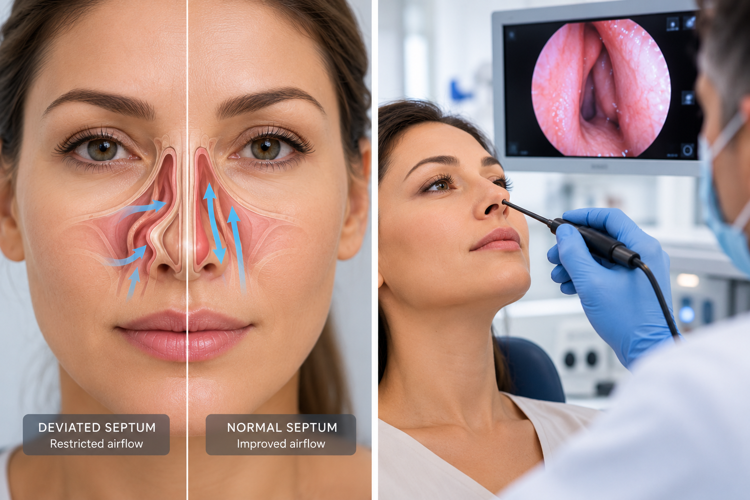 Septum Karşılaştırması ve KBB Muayenesi Septum Karsilastirmasi ve KBB Muayenesi